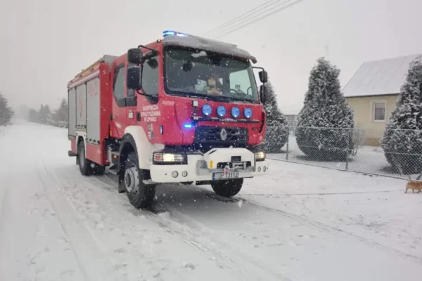 Wyciek gazu w Lipniku. Interweniowała OSP i pogotowie gazowe
