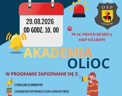 Krajowy Trening Reagowania w Ożarowie – 29 sierpnia naucz się, jak zadbać o bezpieczeństwo