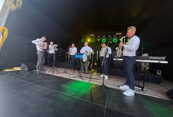 Dożynki w Gminie Lipnik: Orkiestra parafialna uświetniła święto plonów