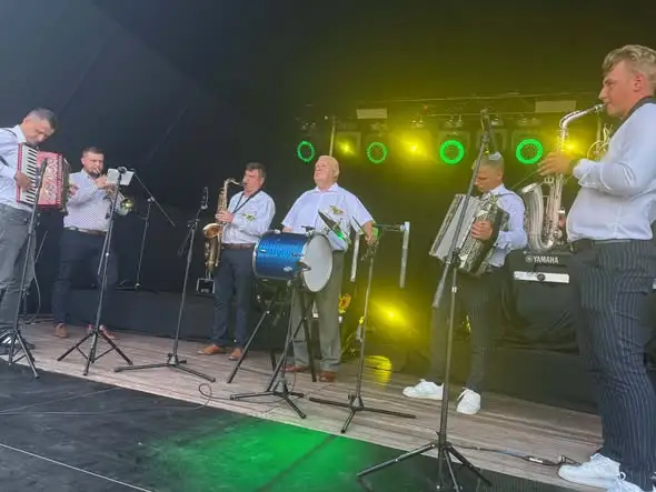 Dożynki w Gminie Lipnik: Orkiestra parafialna uświetniła święto plonów