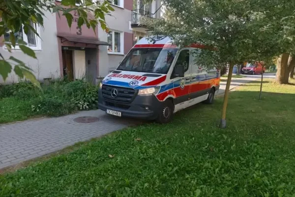Interwencja ZRM w Ożarowie na Osiedlu Wzgórze