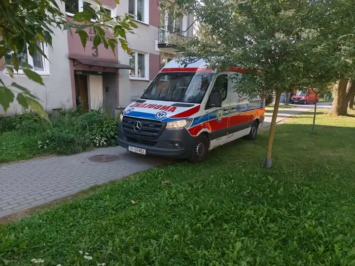Interwencja ZRM w Ożarowie na Osiedlu Wzgórze