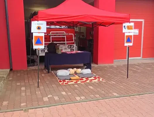 Druhowie edukowali mieszkańców o reagowaniu na zagrożenia