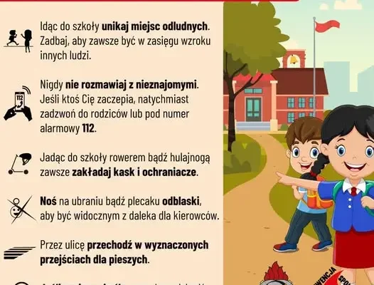 Rok szkolny 2026/2027 rozpoczęty – apel o ostrożność na drogach