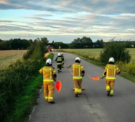 Usuwanie plamy ropopochodnej w Mikułowicach i Ługach