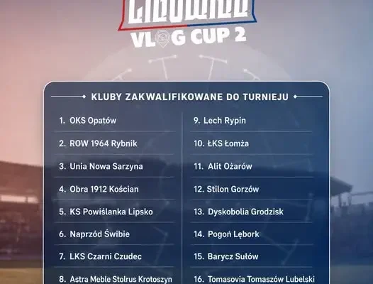 Ligowiec Vlog Cup 2: Znamy 16 drużyn, które powalczą w turnieju
