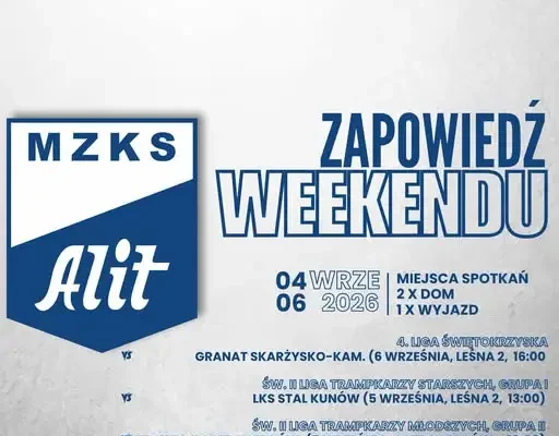 Weekend z piłką: startują drużyny młodzieżowe, seniorzy grają u siebie