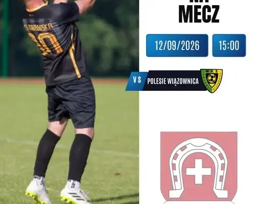 WKS Polesie Wiązownica kontra GKS Iwaniska – mecz ligowy już 12 września