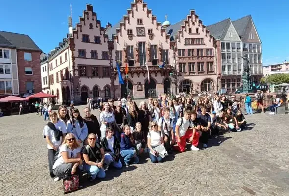 Frankfurt nad Menem zwieńczeniem szkolnej wycieczki integracyjnej