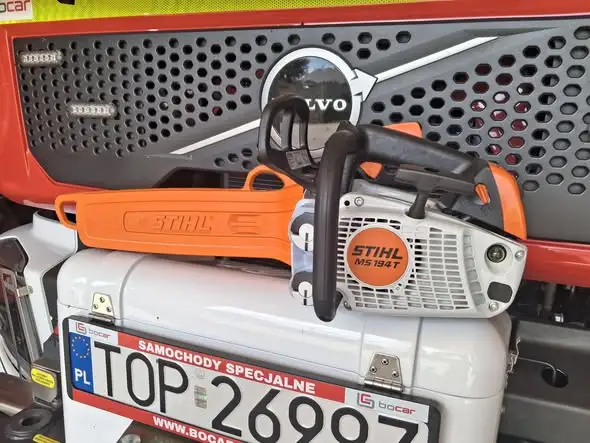 Nowa pilarka STIHL dla OSP Baćkowice od Nadleśnictwa Łagów