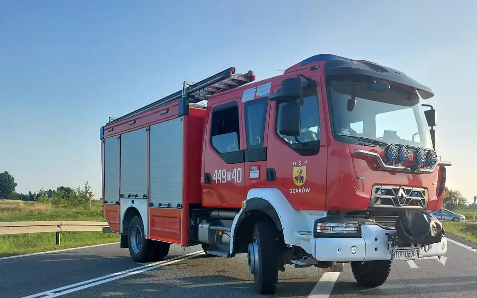 OSP Ożarów przyjęła challenge dla Bartka. Trwa zbiórka na protezę