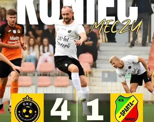 GKS Wojciechowice rozbił Spartę Dwikozy 4:1. Hat-trick Bartosza Kozioła!