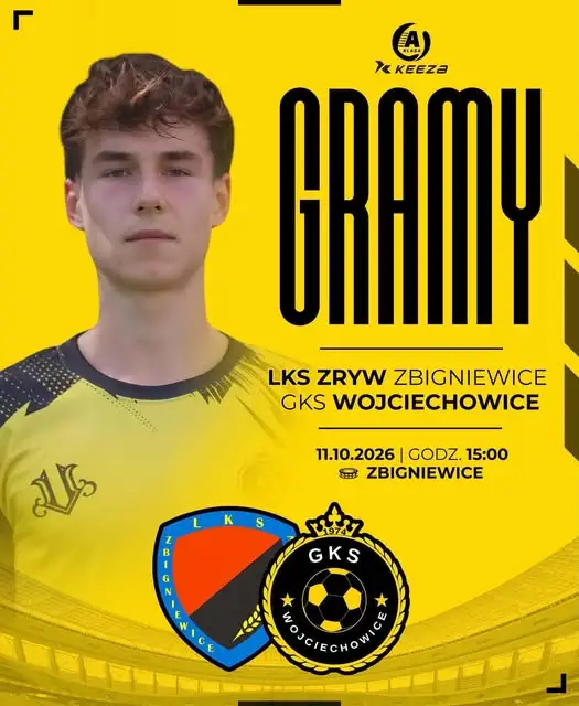 LKS Zryw Zbigniewice kontra GKS Wojciechowice – niedzielny mecz o punkty