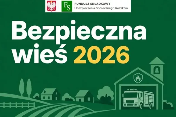 OSP Baćkowice z dofinansowaniem na sprzęt ratowniczy w konkursie „Bezpieczna Wieś”