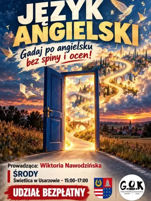 Bezpłatne zajęcia z angielskiego w Usarzowie – ruszają w każdą środę