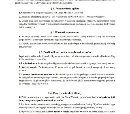 Akcja ekologiczna „WRZOSOWISKO” w Ożarowie – wymień surowce na wrzosy i weź udział w swapie ubrań