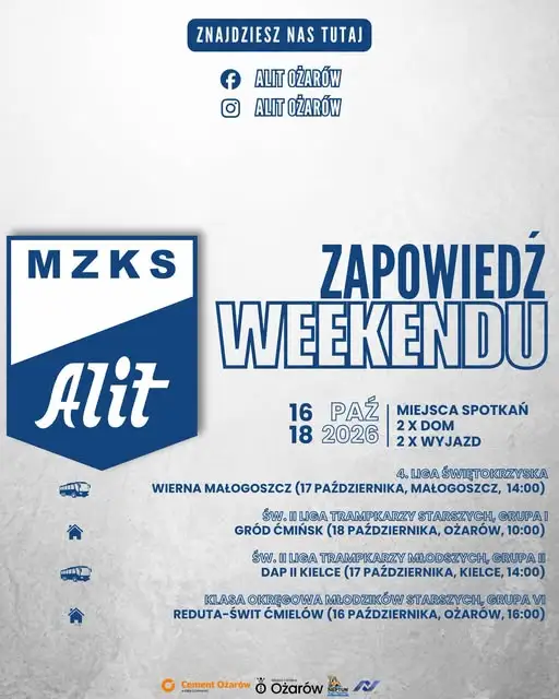 Weekend pełen piłkarskich emocji w Ożarowie – cztery mecze naszych drużyn